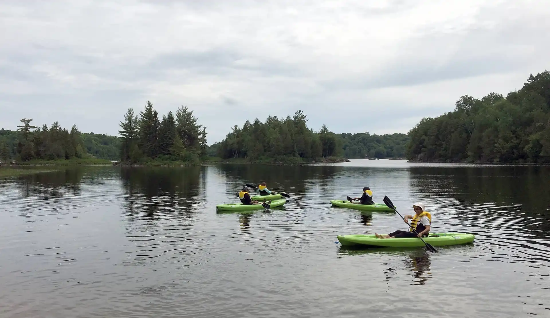 Kayaking